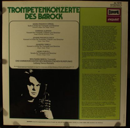 Europa Exquisit ex 1214 - Trompeten-Konzerte Des Barock - Image 2
