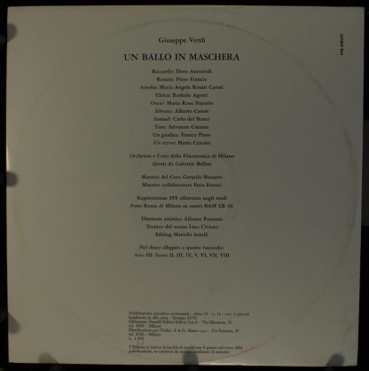 Fratelli Fabbri Editori FFE 268250 - Un Ballo In Maschera 4 - Image 2