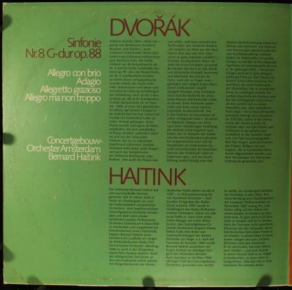 Philips 29 871-1 - Die Meister-Sinfonien Nr.8 Und Nr.9 >Aus Der - Image 2