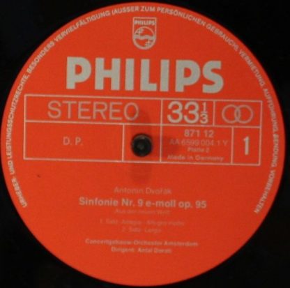 Philips 29 871-1 - Die Meister-Sinfonien Nr.8 Und Nr.9 >Aus Der - Image 4
