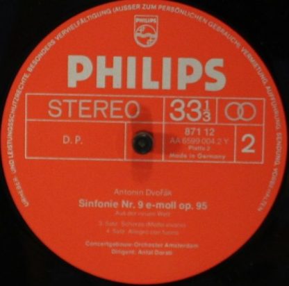 Philips 29 871-1 - Die Meister-Sinfonien Nr.8 Und Nr.9 >Aus Der - Image 5