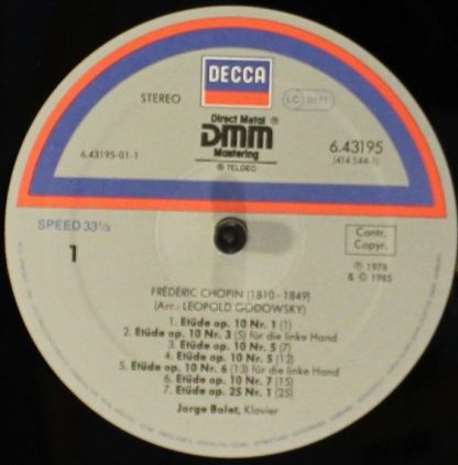 DECCA 6.43195 AW - Etüden & Walzer - Image 3
