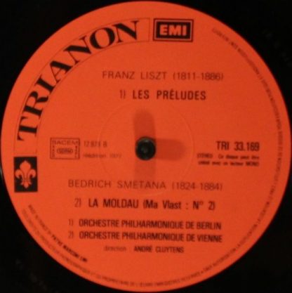 Trianon TRI 33169 - Les Préludes / Symphonie N°8 "Inachevée" / L - Image 4