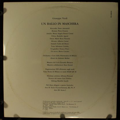 Fratelli Fabbri Editori FFE 268243 - Un Ballo In Maschera 3 - Image 2