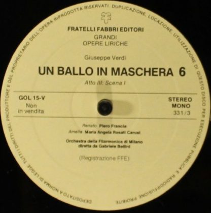 Fratelli Fabbri Editori FFE 268243 - Un Ballo In Maschera 3 - Image 5