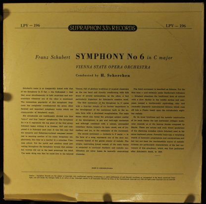 Supraphon LPV – 196 - Symphony № VI - Image 2