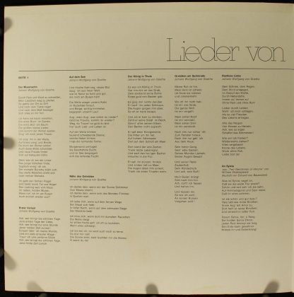 EMI Electrola 1C 065-28 969 - Lieder von Franz Schubert - Image 5