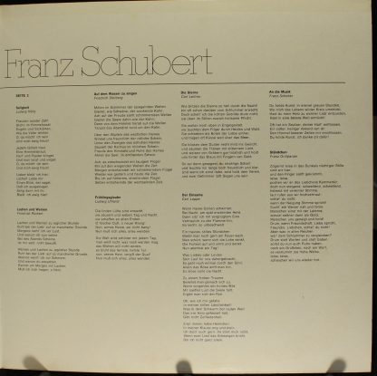 EMI Electrola 1C 065-28 969 - Lieder von Franz Schubert - Image 6