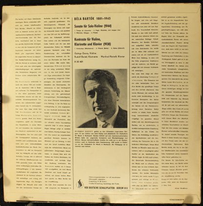 Eterna 8 20 401 - Sonate Für Solo-Violine / Kontraste Für Violin - Image 2