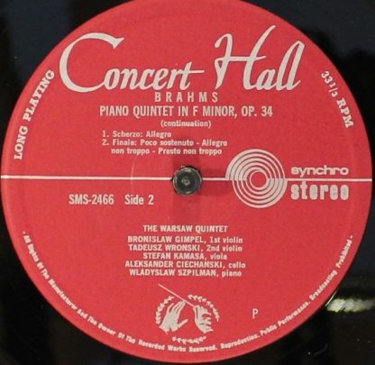 Concert Hall SMS-2466 - Klavierquintett - Image 3