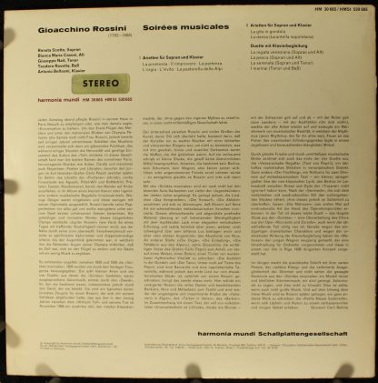 Harmonia Mundi HM 30 665 - Soirées Musicales Erster Und Zweiter - Image 2
