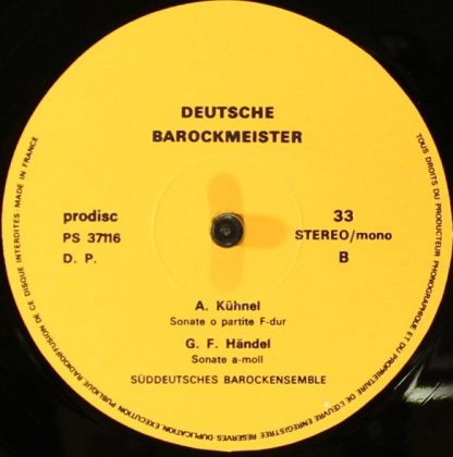 Prodisc PS 37116 - Deutsche Barockmeister - Image 4