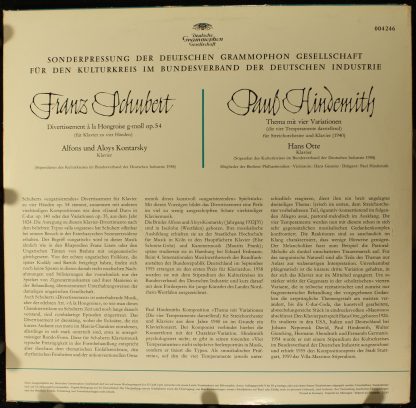 Deutsche Grammophon 004 246 - Divertissement A la Hongroise G-mo - Image 2