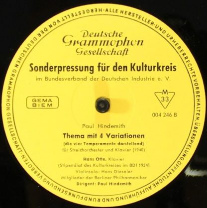 Deutsche Grammophon 004 246 - Divertissement A la Hongroise G-mo - Image 4