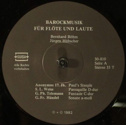 Not On Label 30-810 - Kilianskirche Talheim - Barockmusik Für Fl - Image 5