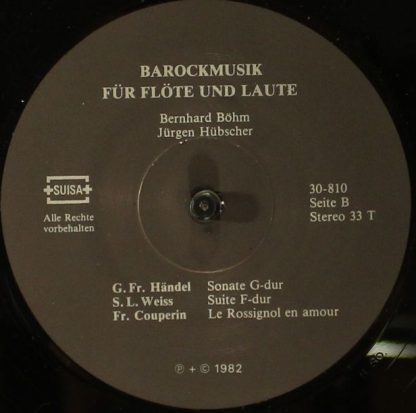 Not On Label 30-810 - Kilianskirche Talheim - Barockmusik Für Fl - Image 6