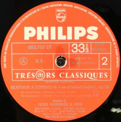 Philips 802.707 LY - Sextuor N°1, Op.18 - Image 4