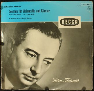 DECCA LXT 5077 - Sonaten Für Violoncello Und Klavier