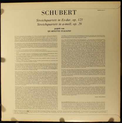 Concert Hall SMS 2417 - Streichquartett in Es-Dur, Op. 125/Strei - Image 2