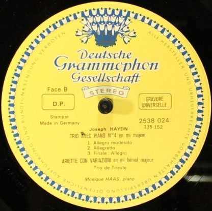 Deutsche Grammophon Privilege 2538024 - Concerto Pour Piano / Tr - Image 4