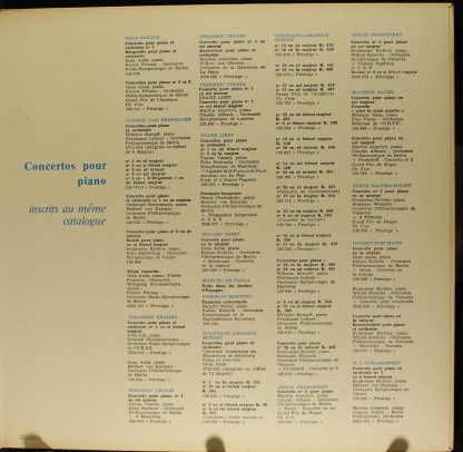 Deutsche Grammophon 139 383 - Concerto Pour Piano N° 1 En Mi Min - Image 3