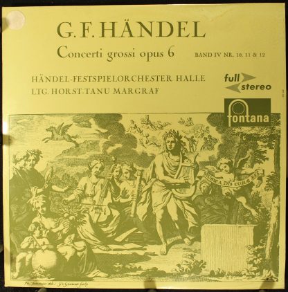 Fontana 875 036 CY - Concerti Grossi Opus 6  (Band IV Nr. 10, 11