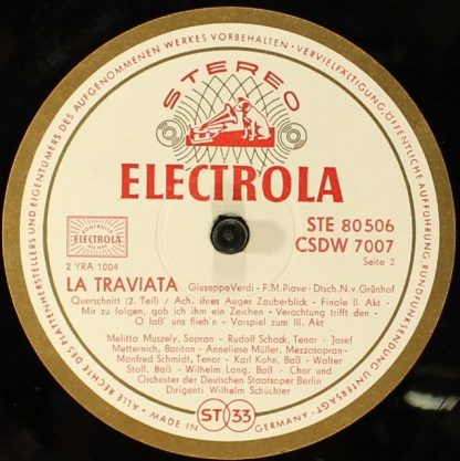 Die Stimme Seines Herrn STE 80 506 - La Traviata (Großer Quersch - Image 4