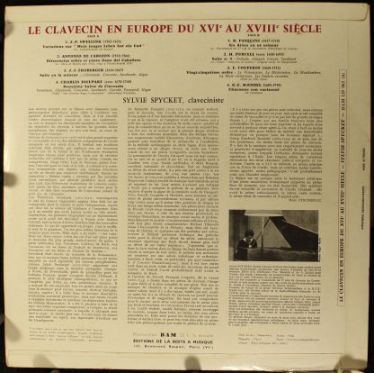 BAM LD 062 - Le Clavecin En Europe Du XVIe Au XVIIIe Siècle - Image 2