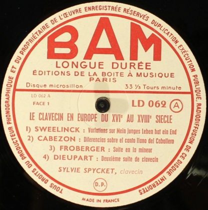 BAM LD 062 - Le Clavecin En Europe Du XVIe Au XVIIIe Siècle - Image 3