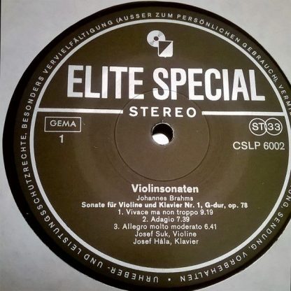 Elite Special CSLP-6002 - Violinsonaten - Image 2