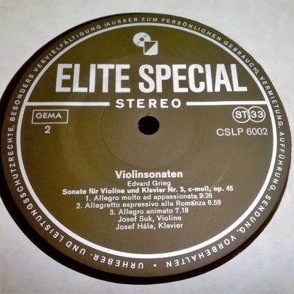 Elite Special CSLP-6002 - Violinsonaten - Image 3