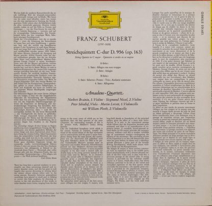 Deutsche Grammophon 139 105 SLPM - Streichquintett C-dur - Image 2