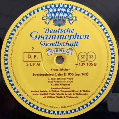 Deutsche Grammophon 139 105 SLPM - Streichquintett C-dur - Image 4