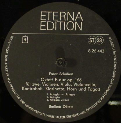 Eterna 8 26 443 - Oktett F-dur Op. 166 - Image 3