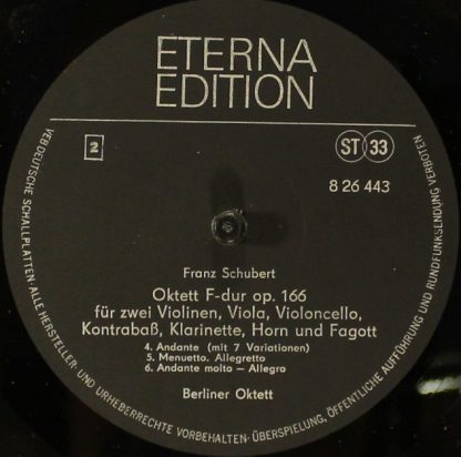 Eterna 8 26 443 - Oktett F-dur Op. 166 - Image 4