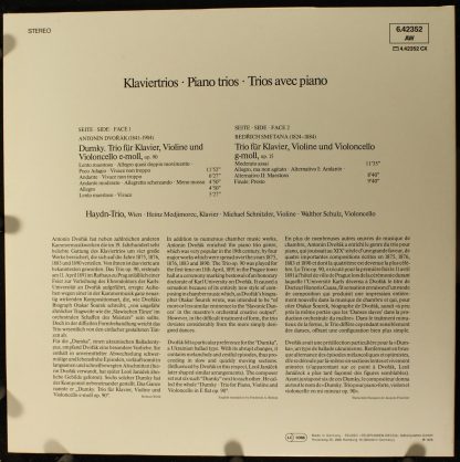 Telefunken 6.42352 AW - Klaviertrios · Piano Trios · Trios Avec - Image 2