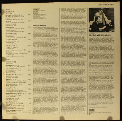 Bellaphon Germany 680-01-004 - Harald Stamm Singt Lieder Von Fra - Image 2