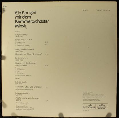 Melodia Eterna 8 27 411 - Ein Konzert mit dem Kammerorchester Mi - Image 2