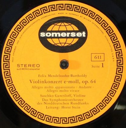 Somerset 611 - Romanzen F-Dur Und G-Dur - Image 3