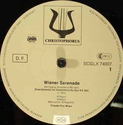 Christophorus SCGLX 74007 - Wiener Serenade - Image 3