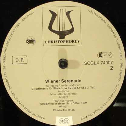 Christophorus SCGLX 74007 - Wiener Serenade - Image 4