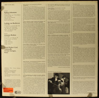 AULOS AUL 53 535 - Schumann-Beethoven-Brahms - Image 2