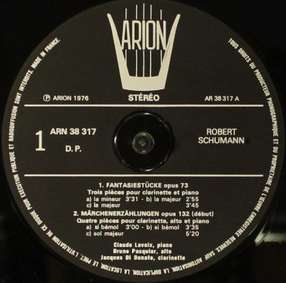 ARION ARN 38 317 - Fantasiestücke Opus 73, Märchenerzählungen Op - Image 5