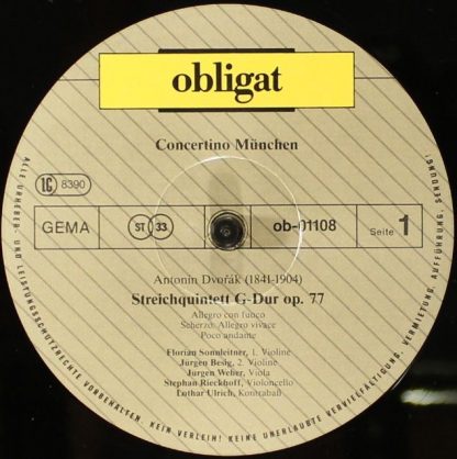 Obligat ob.01.108 - Quintett G-Dur, op. 61 / Terzett C-Dur, op. - Image 2