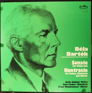 Etc. Records 017 702 - Sonate Für Violine Solo / Kontraste Für V