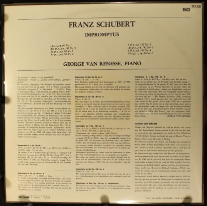 Artone 9503 - 4 Impromptus Op. 90 / 4 Impromptus Op. 142 - Image 2