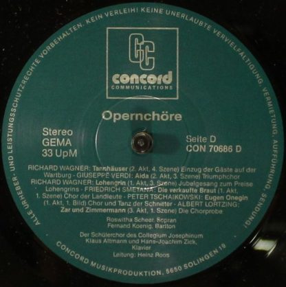 Concord Communications CON 70686 - Carmina Burana / Opernchöre - Image 8