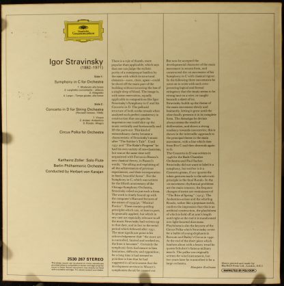 Deutsche Grammophon 2530 267 - Symphony In C - Concerto In D - C - Image 2