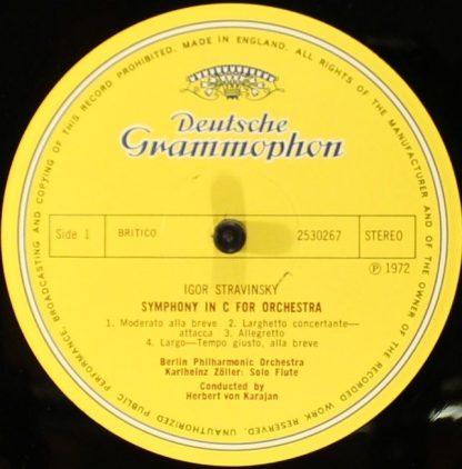 Deutsche Grammophon 2530 267 - Symphony In C - Concerto In D - C - Image 3
