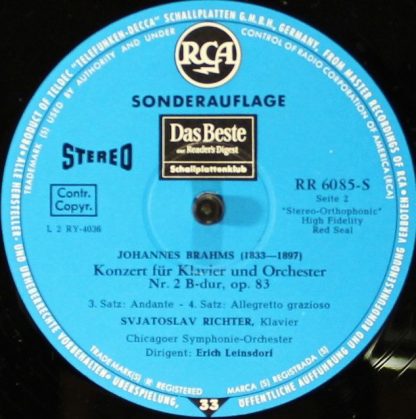 Das Beste Reader's Digest RR 6085-M, RR 6085 - Klavierkonzert Nr - Image 4